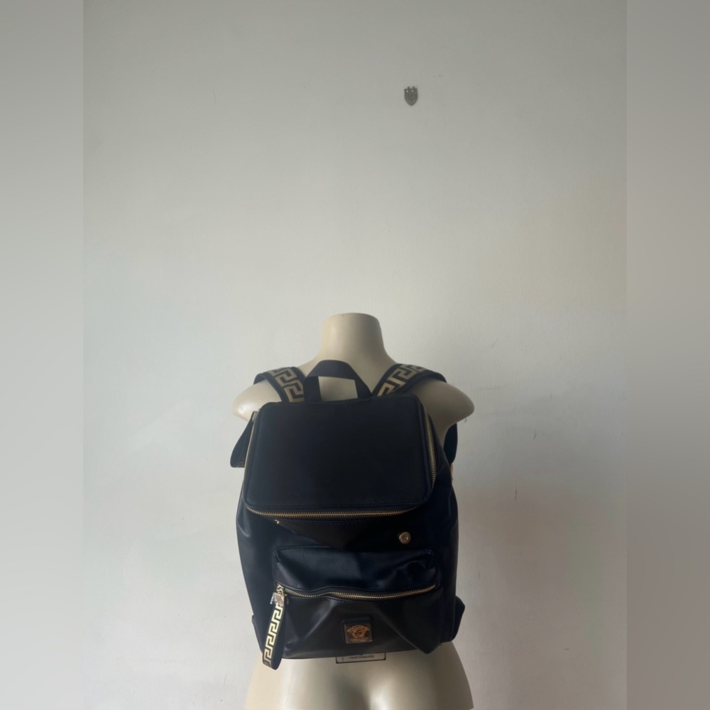 New Versace Parfums Gold & Black Limited Edition Backpack
